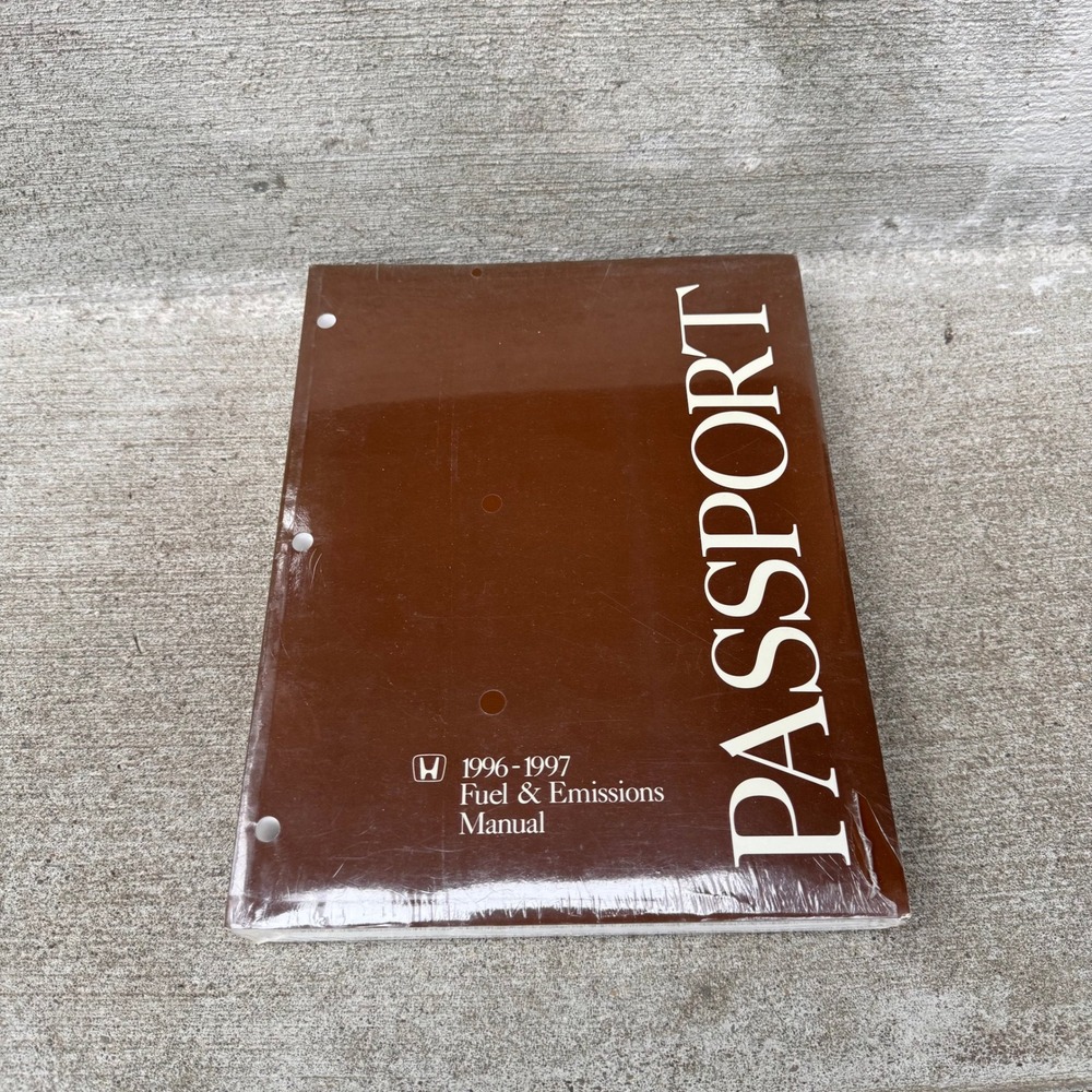 1996-1997 Honda Passport Fuel & Emissions Manual New Sealed